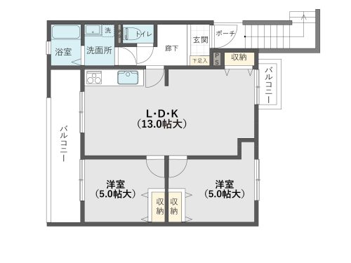 間取り図面(間取)