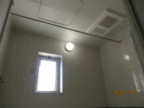 浴室暖房換気扇取替